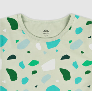 Olive and the Captain Terrazzo Tee on Design Life Kids