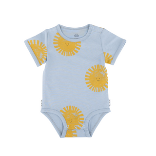 Olive and the Captain Sunshine Baby Bodysuit on DLK