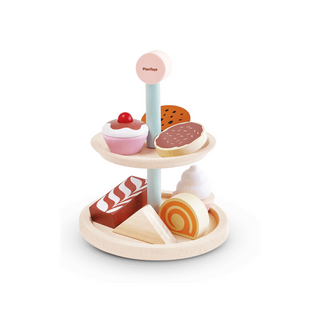 Plan Toys-Wooden Bakery Stand Set on Design Life Kids