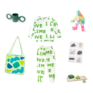 Romey Loves Lulu-I Love Slime Sweatshirt on Design Life Kids