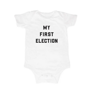 Love Bubby-My First Election Onesie on Design Life Kids