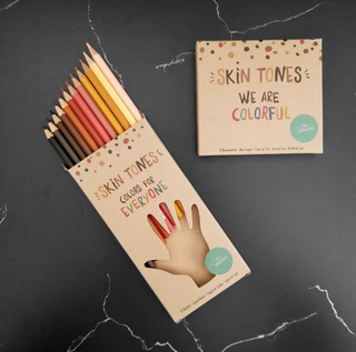 Hautfarben-Skin Tones Crayons on Design Life Kids