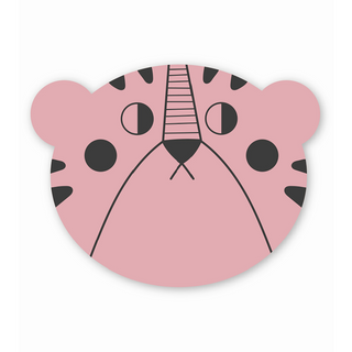 Studio Loco-Pink Bear Placemat on Design Life Kids