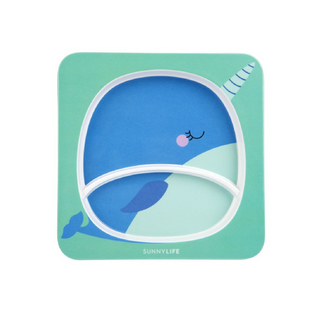 Sunnylife Narwhal Plate on Design Life Kids