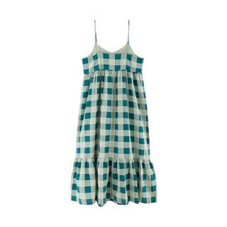 Womens Tiny Big Sister Big Check Dress by Tinycottons on DLK