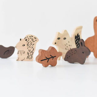 Wee Gallery Woodland Animals Puzzle on Design Life Kids