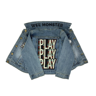 Wee Monster-Play Denim Jacket on Design Life Kids