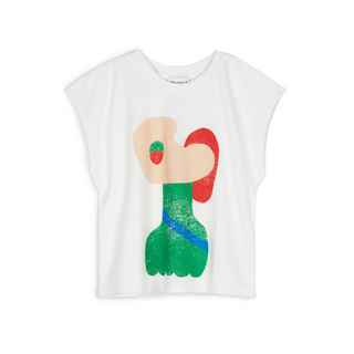 Wolf and Rita Statue Flor T-Shirt on Design Life Kids
