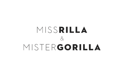 Miss Rilla & Mister Gorilla – Design Life Kids