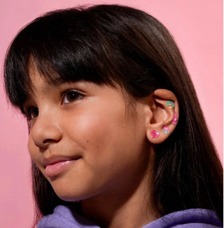 Kids Kawaii Unicorn Sticker Earrings at Design Life Kids