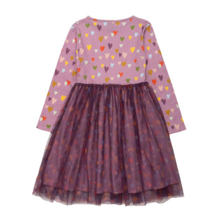 Mini Hearts Tulle Dress Mon Coeur on Design Life Kids