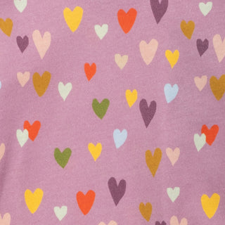 Mini Hearts Long Sleeve T-Shirt Mon Coeur on Design Life Kids