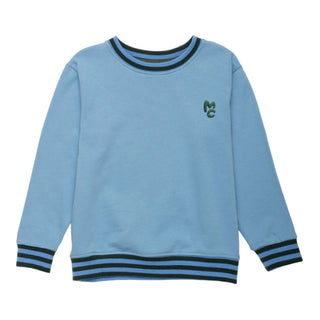 MC Blue Sweatshirt Mon Coeur on Design Life Kids
