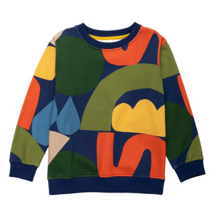 Fall Shapes Sweatshirt Mon Coeur on Design Life Kids