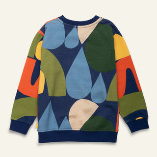 Fall Shapes Sweatshirt Mon Coeur on Design Life Kids