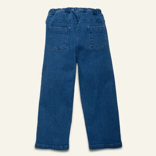 Patched Denim Pant Mon Coeur on Design Life Kids