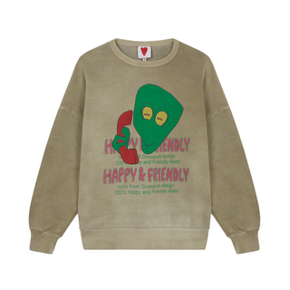 Fresh Dinosaurs Alien Sweatshirt for kids on Design Life Kids