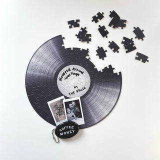 Personalized Vinyl Record Puzzle on Design Life Kids.