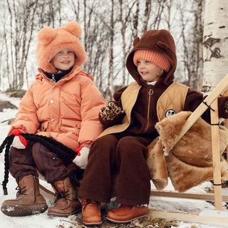 Faux Fur Ear Hat Mini Rodini on Design Life Kids