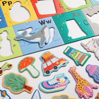 Toddlers My ABCs Giant Floor Puzzle at Design Life Kids