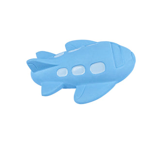 Natural Rubber Airplane Baby Teething, Bath Toy at Design Life Kids