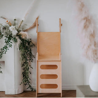 Wooden Montessori PlayRamp Slide at Design Life Kids