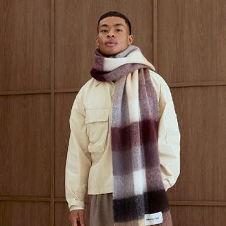 Check Reykjavik Scarf - 100% Recycled Materials at DLK