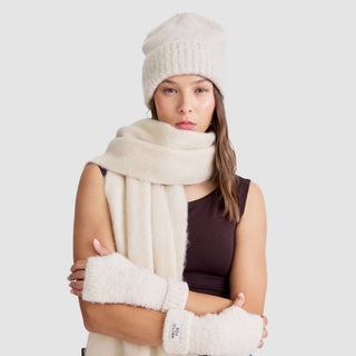 Pebble Beige Reykjavik Beanie at DLK