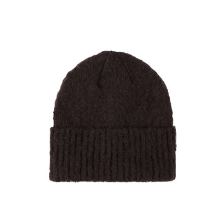 Coffee Brown Reykjavik Beanie - 100% Recycled Materials at DLK