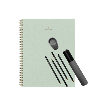 Artist Sketchbook & Pencil Bundle