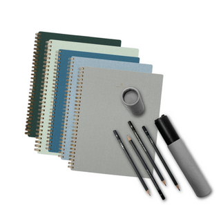 Artist Sketchbook & Pencil Bundle