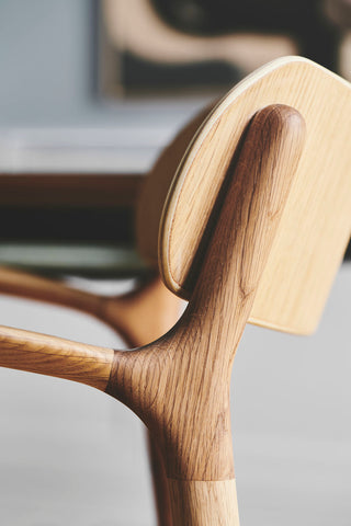 Bent Hansen Oak Wood Asger Chair at Design Life Kids