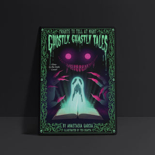 Baby Lit Ghostly Ghastly Tales by Anastasia Garcia and illustrated by Teo Skaffa glow in the dark story book on DLK