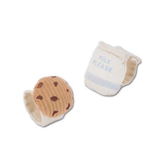 Babies Cookies & Milk Wrist Rattle Set at Design Life Kids