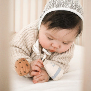 Babies Cookies & Milk Wrist Rattle Set at Design Life Kids