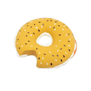 Bagel Natural Rubber Baby Teether at Design Life Kids