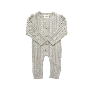 Baby Cable Knit Jumpsuit at Design Life Kids