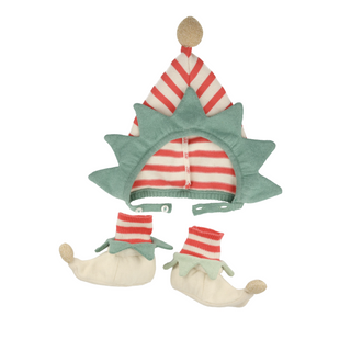 Baby Elf Bonnet & Booties Gift Set at Design Life Kids
