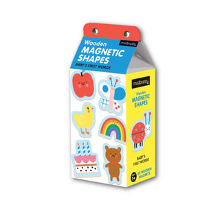 Colorful Shaped Wooden Magnets  at DLK