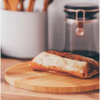 Bamboo Record Cutting Board at Design Life Kids