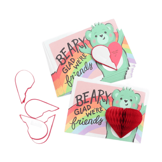 Bear Pop Up Valentines on DLK