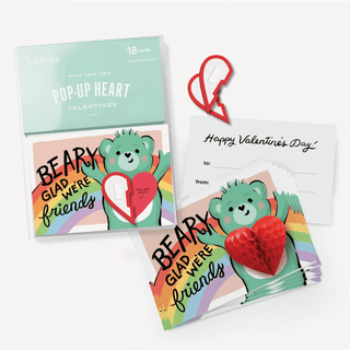 Bear Pop Up Valentines on DLK