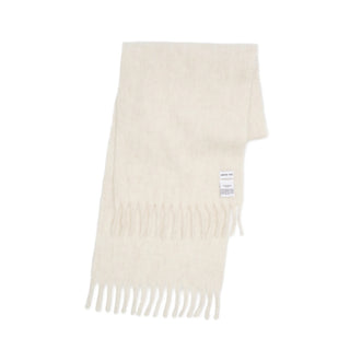 Arctic Fox Reykjavik Natural Wool Scarf at DLK