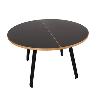 Bent Hansen Primum Table, Black Linoleum NORMODE on Design Life Kids