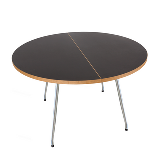 Bent Hansen Primum Table, Black Linoleum NORMODE on Design Life Kids