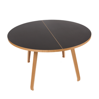 Bent Hansen Primum Table, Black Linoleum NORMODE on Design Life Kids