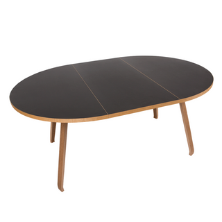 Bent Hansen Primum Table, Black Linoleum NORMODE on Design Life Kids
