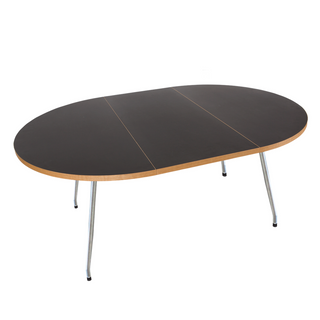 Bent Hansen Primum Table, Black Linoleum NORMODE on Design Life Kids