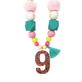 9th Birthday Sprinkles Necklace on DLK