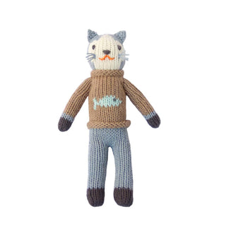 Knit Cat Baby Rattle at DLK